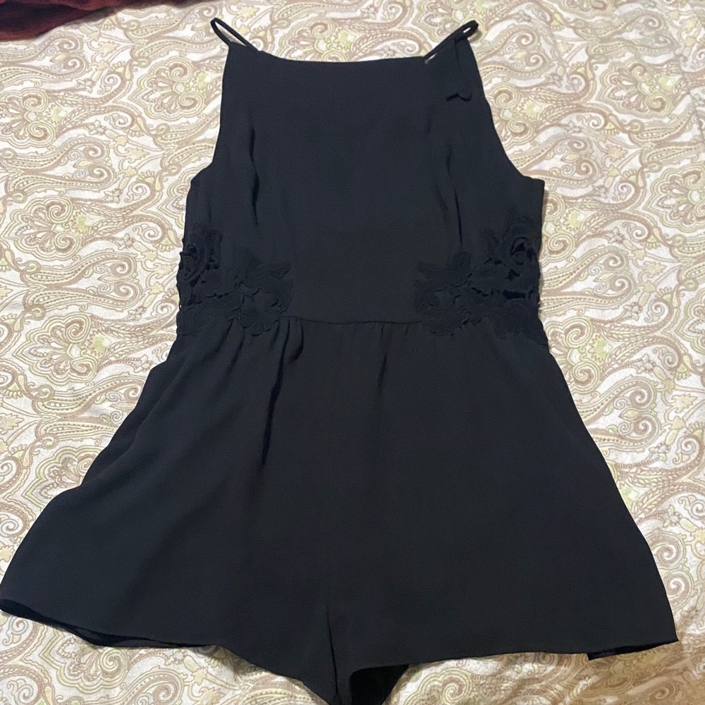 Necessary Objects Black Romper